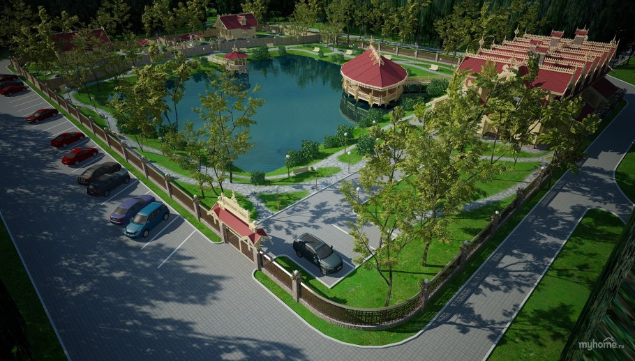 Хвойно-широколиственный лес Московская область