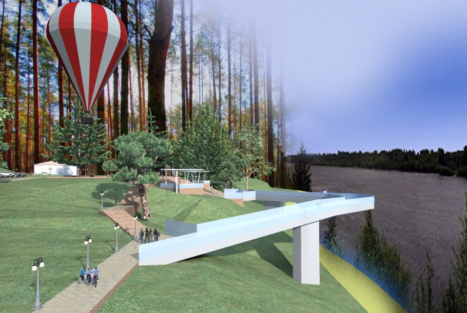 Место отдыха в лесу