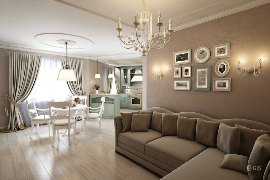 Дизайн проект 3х комнатной квартиры