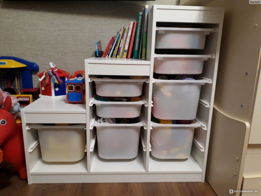 Стеллаж Билли и ТРУФАСТ