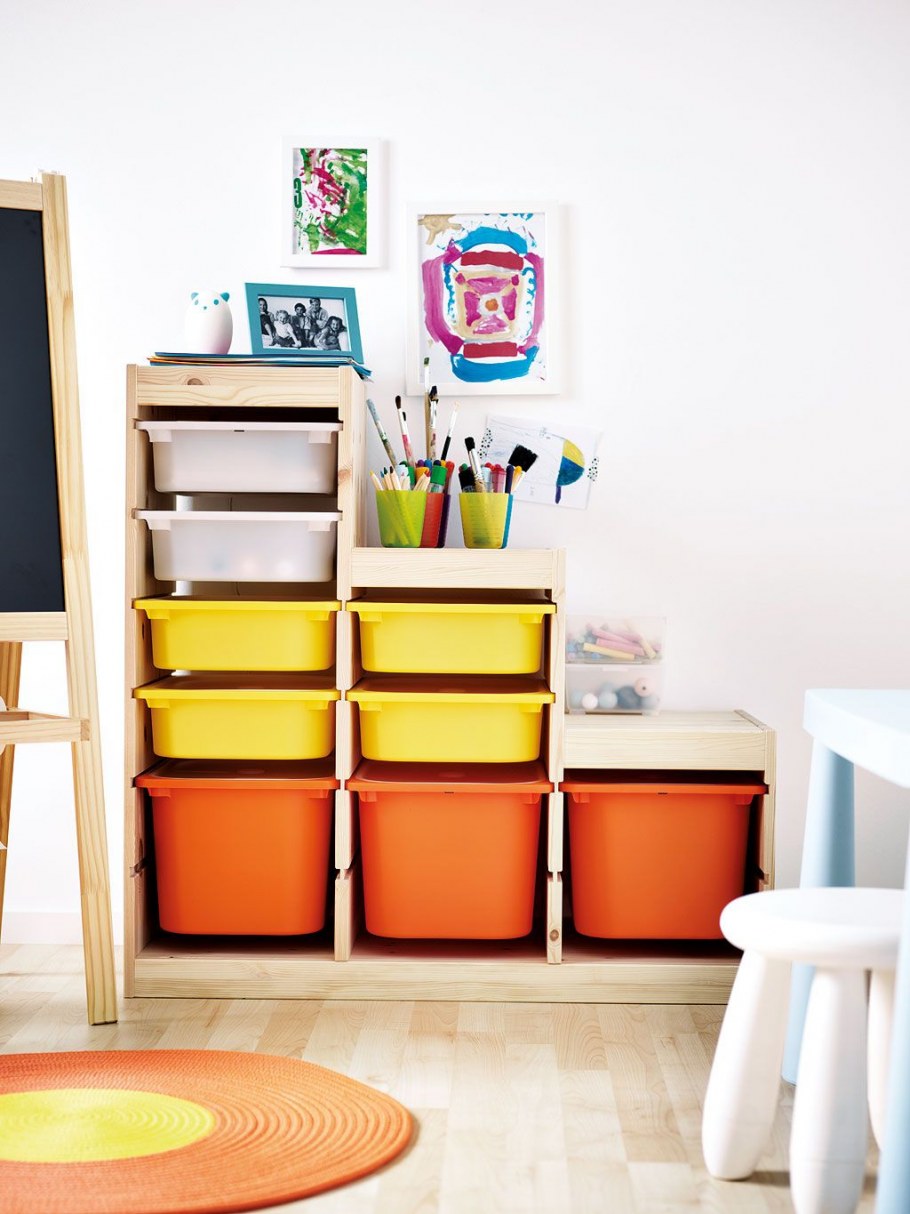 Детская комната икеа ТРУФАСТ