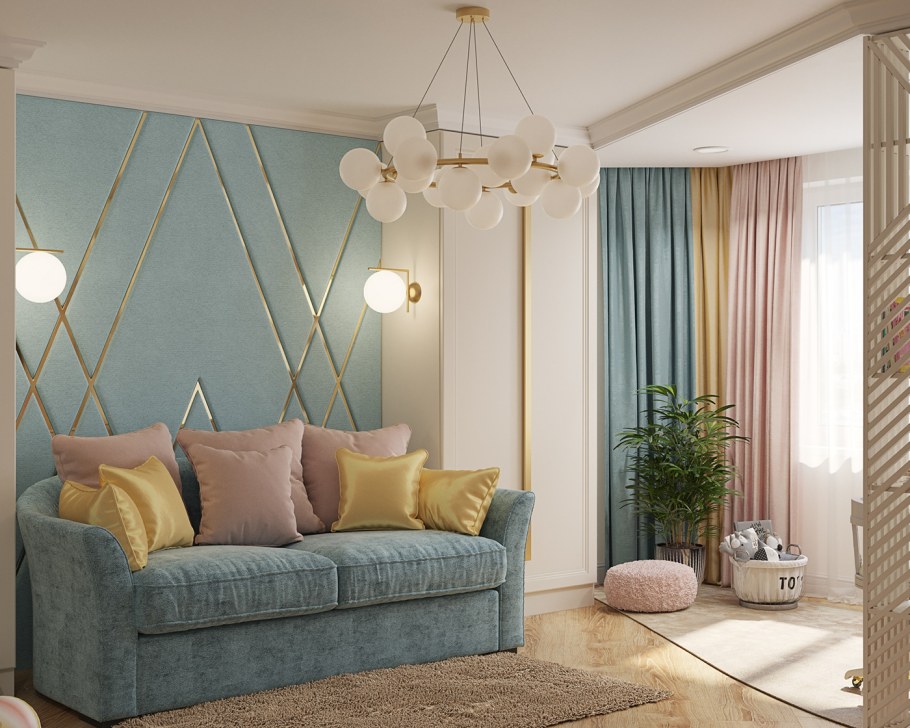 Подборка цветов в интерьере