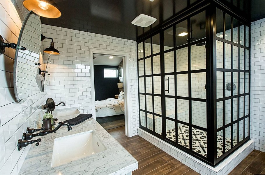 Душевая в стиле лофт