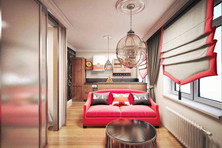 Стильный интерьер гостиной