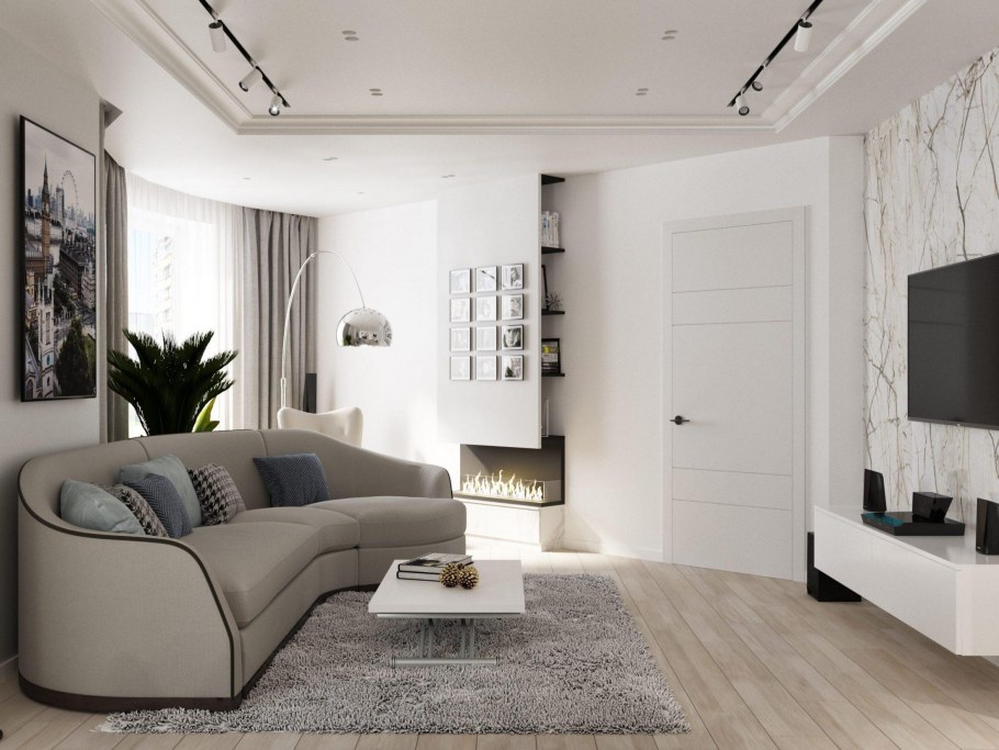 Квартира у знаменитостей в стиле Минимализм