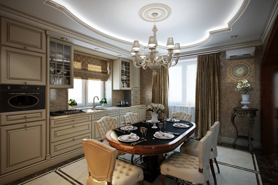 Кухня в стиле современная классика