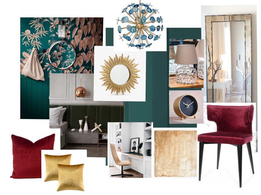 Интерьерный коллаж