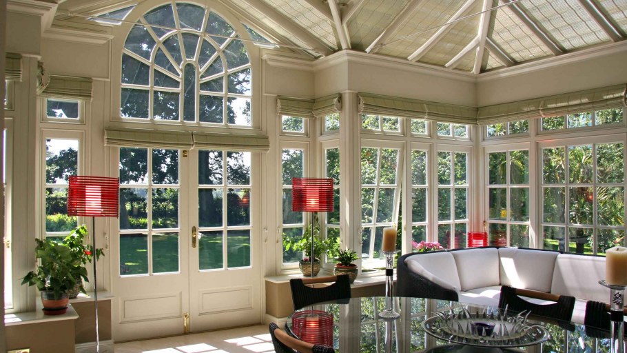 Интерьер оранжереи