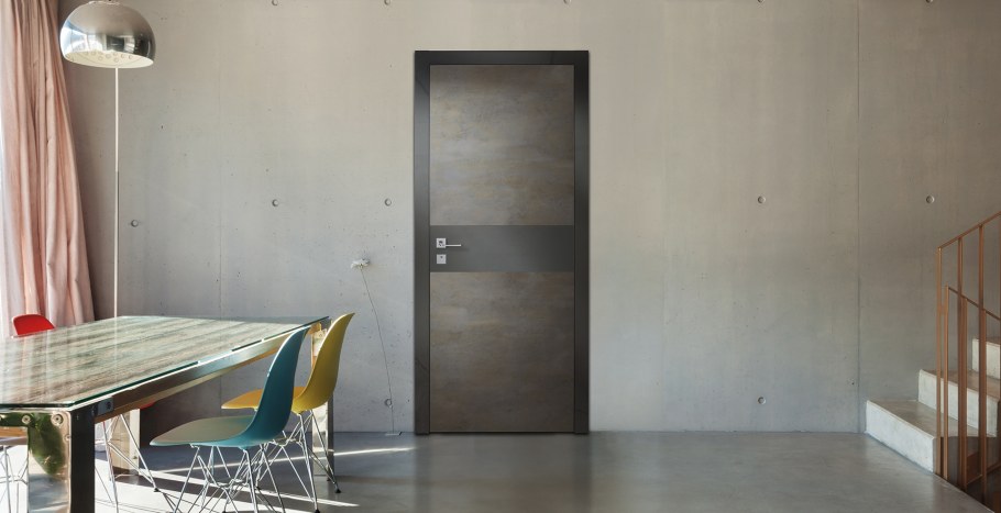 Межкомнатные двери под бетон