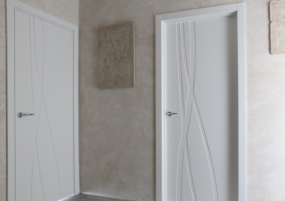 Дверь мет. Гарда муар темный Кипарис царга 860мм правая