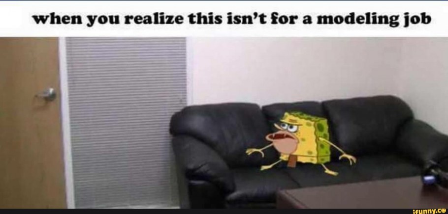 Кожаный диван Мем