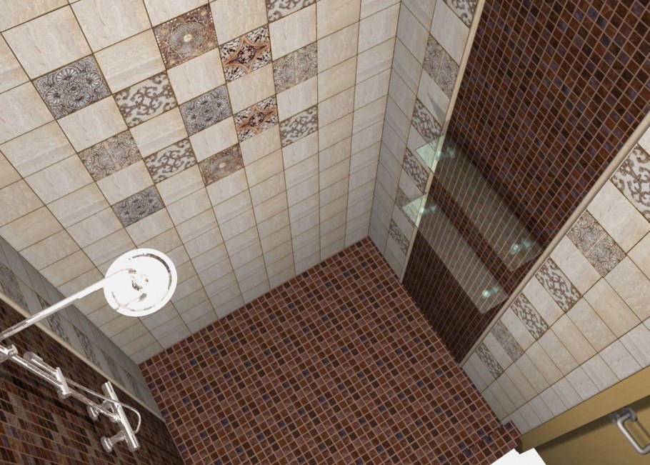 Укладка кафельной плитки в ванной