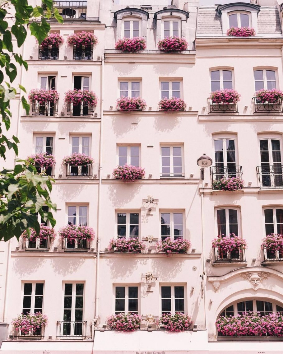 Париж фасады домов