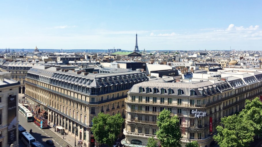 Красивые здания Парижа