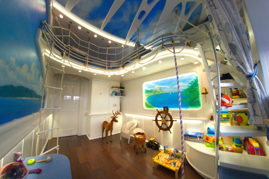 Детская комната в стиле корабля