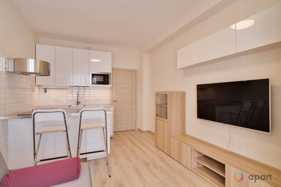 Зонирование кухни-гостиной 30 кв.м