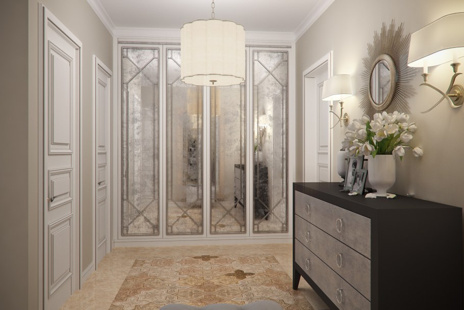 Шкаф в неоклассическом стиле