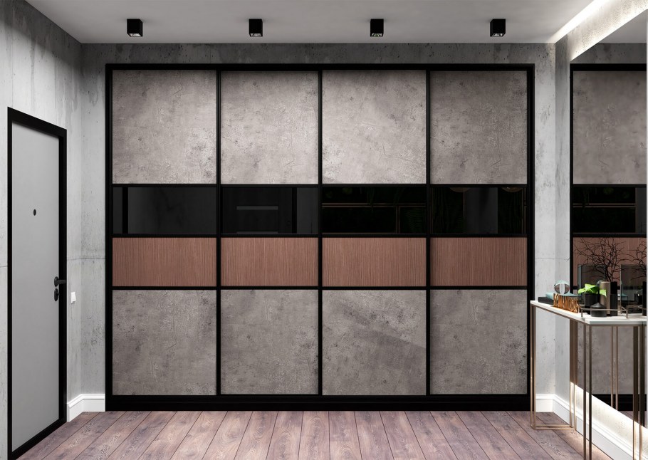 Шкаф лофт Эггер