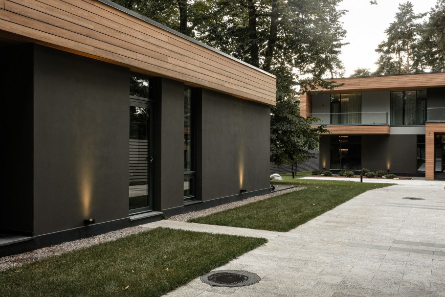 Гараж с плоской крышей