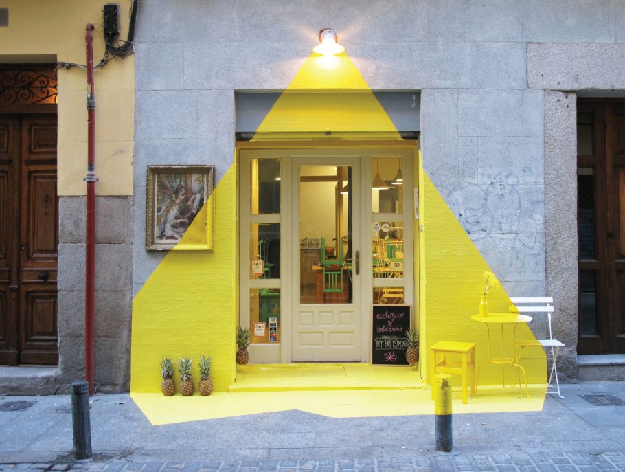 Интерьер в желтых тонах