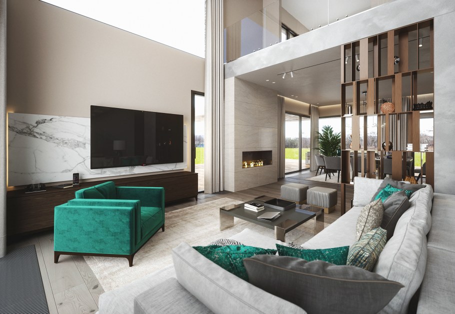 Дизайн проект таунхауса 150 кв м Каскад