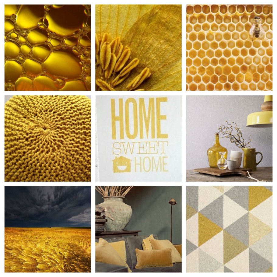 Палитра в интерьере с золотом