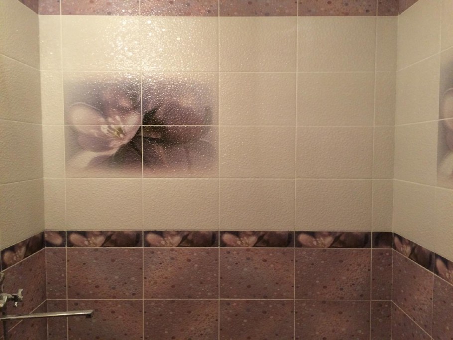 Красиво выложить плитку в ванной