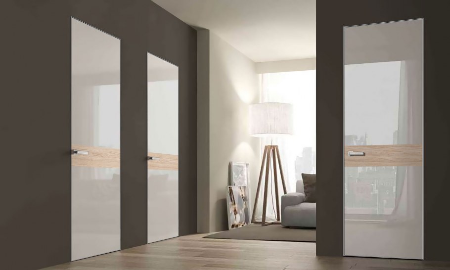 Глянцевые двери Инвизибл