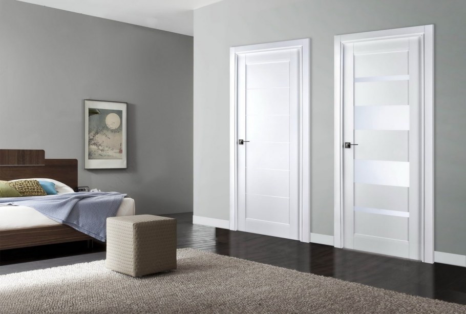 Глянцевые двери межкомнатные