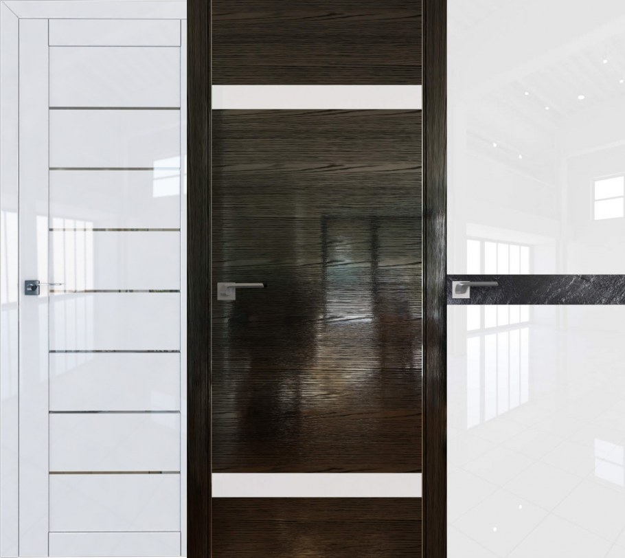 Глянцевые двери межкомнатные