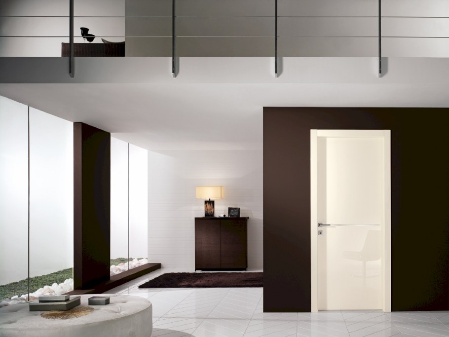 Двери глянцевые шоколад