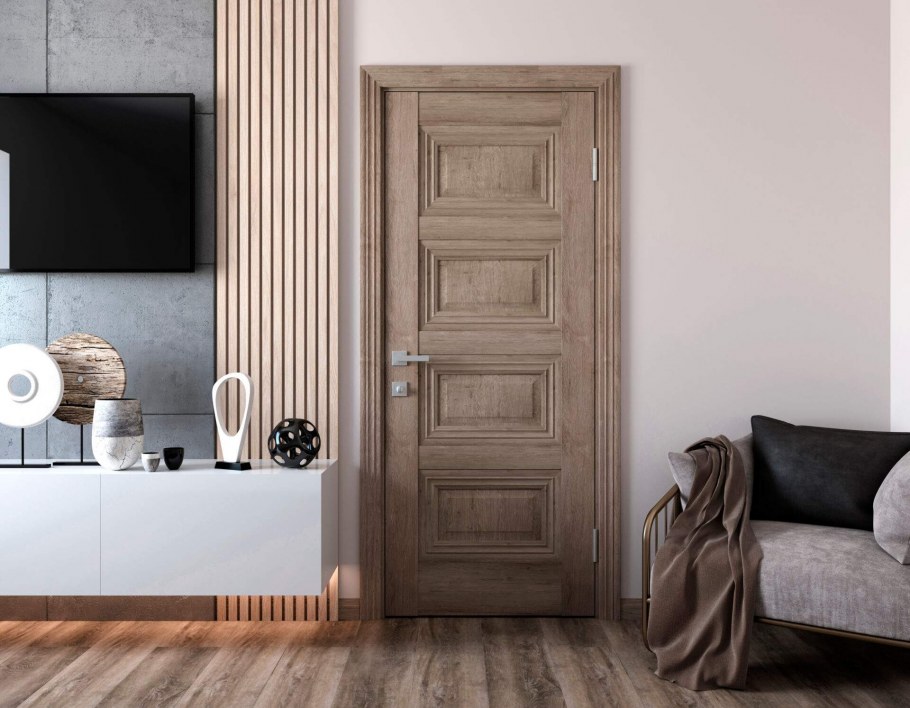 Белые глянцевые двери в кухню