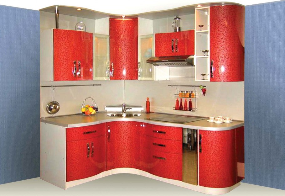 Гарнитуры для маленькой кухни