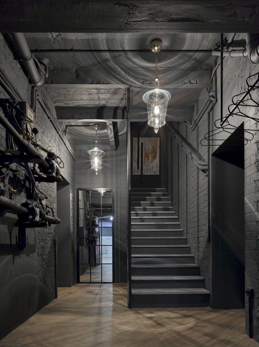 Подвал в стиле лофт