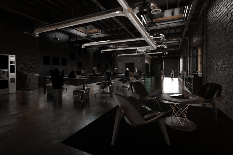 Лофт в Индустриальном стиле