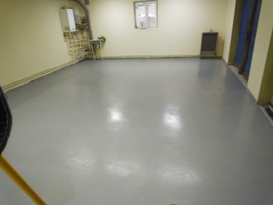 Наливной пол терраццо