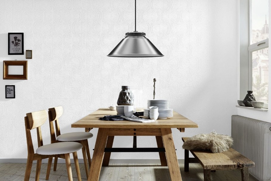 Стеклообои в интерьере