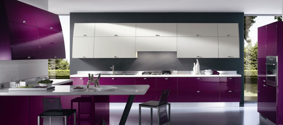 Кухни в стиле Модерн и хайтек