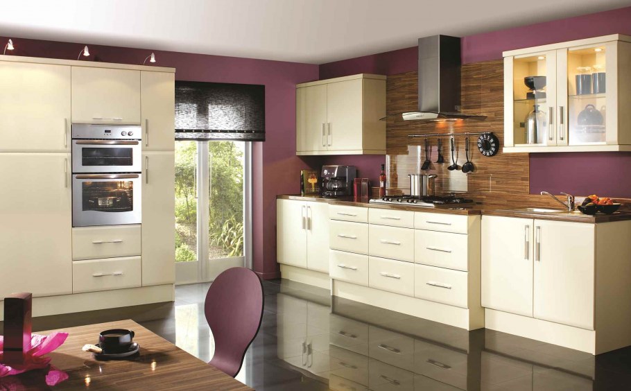 Сочетание цветов в кухонном гарнитуре