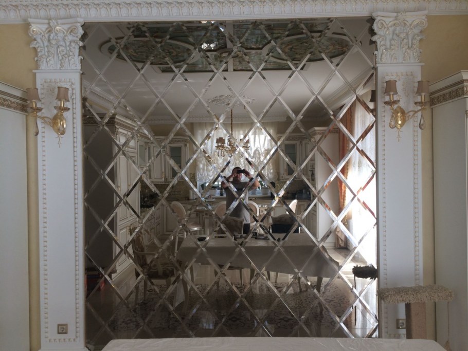 Зеркало 01 00269 с фацетом Crystalline