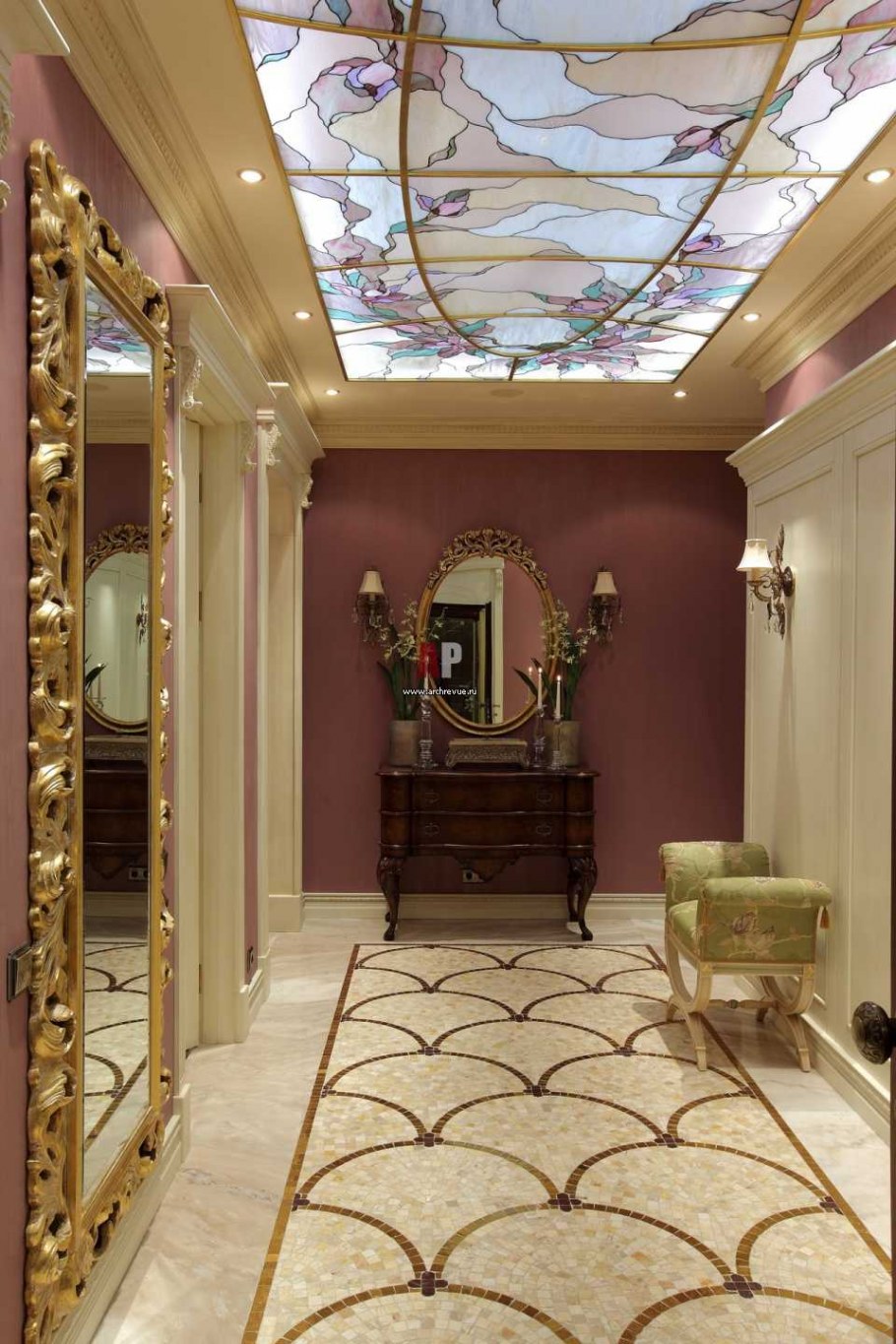 Витражные потолки