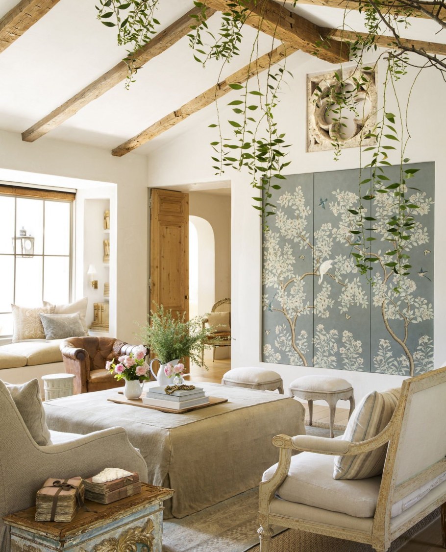 Комната в эко стиле