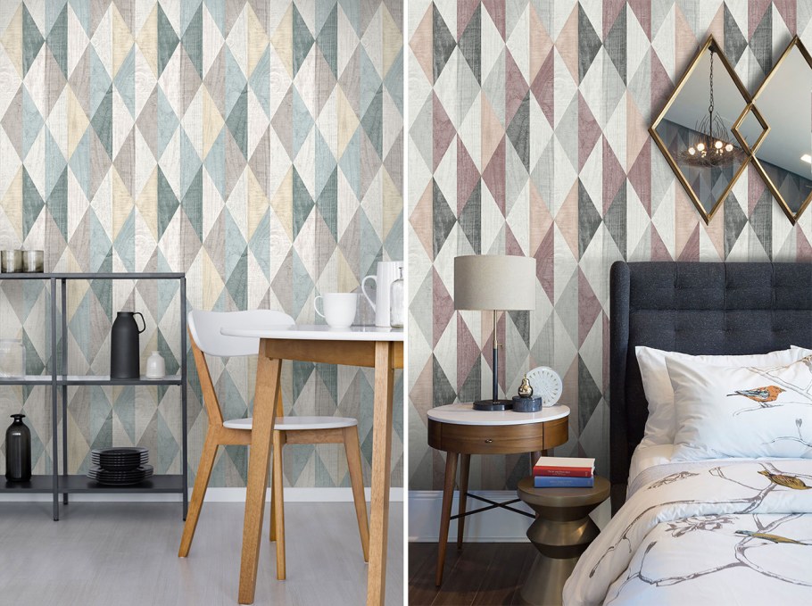 Обои trend Color tc71226-67 в интерьере