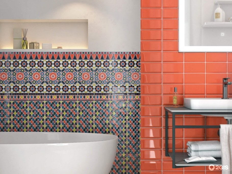 Дизайн ванной комнаты 2 на 1.5 метра бежевый