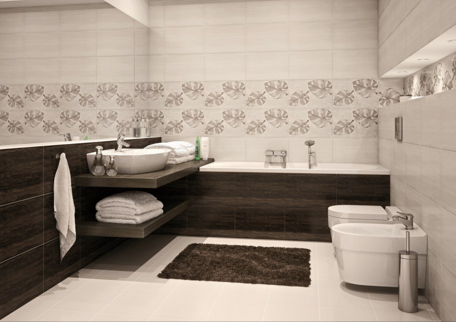 Кафель в ванную комнату 2021