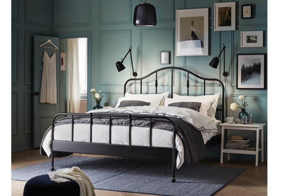 Железная кровать ikea