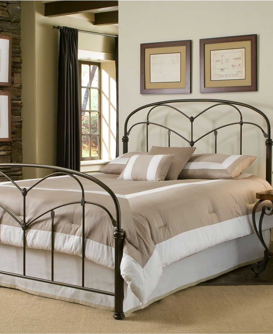Английские металлические кровати в стиле Винтаж