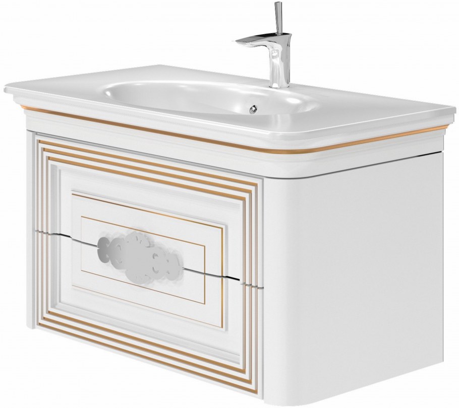 Rimini 100 тумба RM-100 С умывальником Марлен