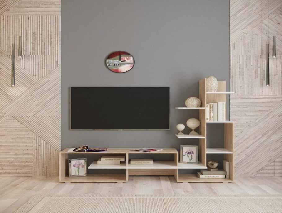 Стенка Дели (сонома/белый)