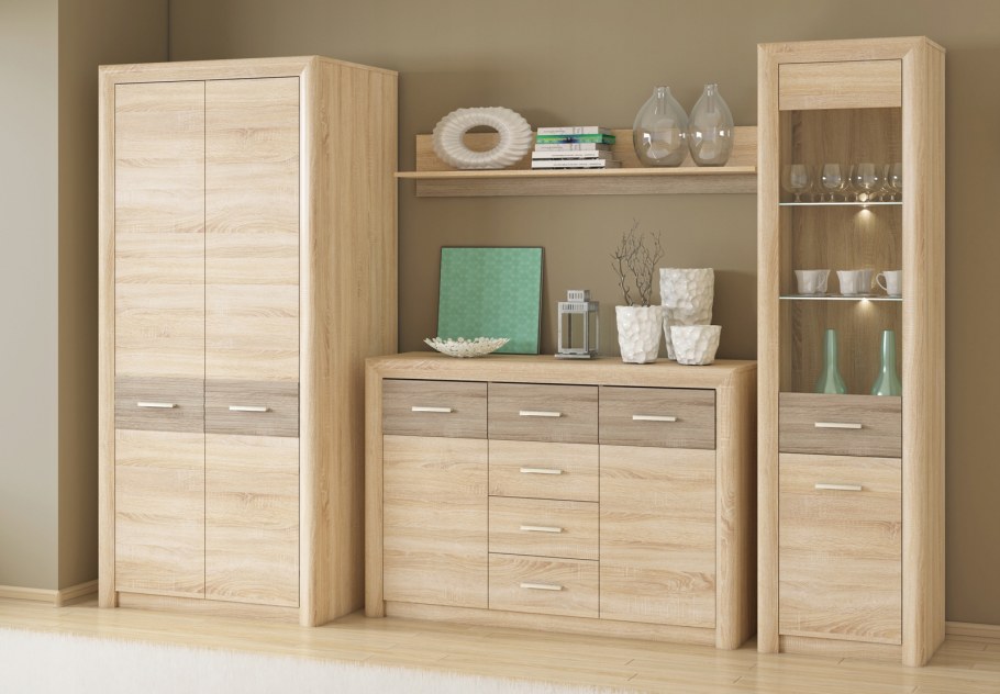 Дуб сонома светлый 142774 мебель